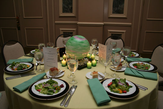Orb with Lights and Candles