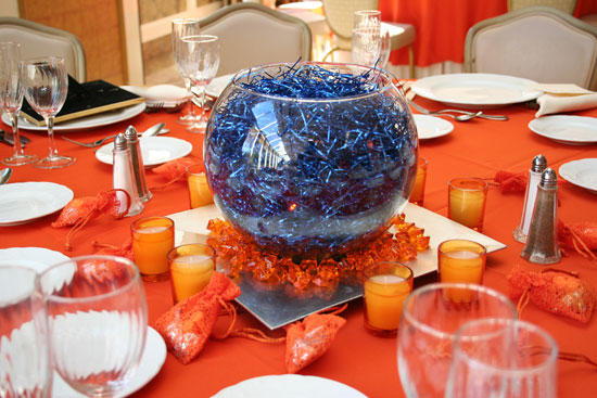 Orb with Lights and Candles